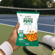Millet Protein Puffs Lime & Mint